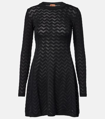 Vestido corto de mezcla de algodón | Missoni