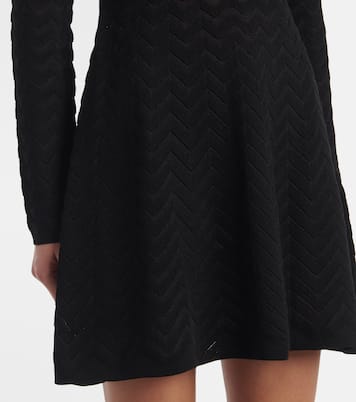Vestido corto de mezcla de algodón | Missoni