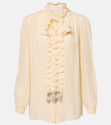 Camicia in crêpe de chine | Valentino