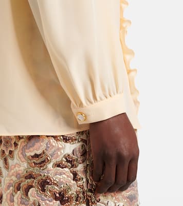 Camicia in crêpe de chine | Valentino