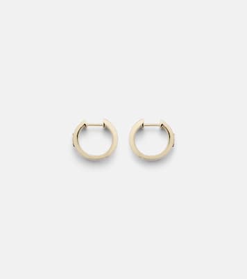 Boucles d'oreilles Trio Ridge en or 14 ct et diamants | Stone and Strand