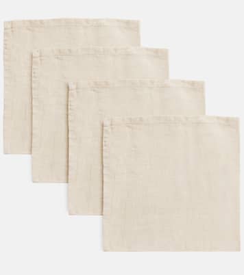 Set of 4 linen napkins | Once Milano