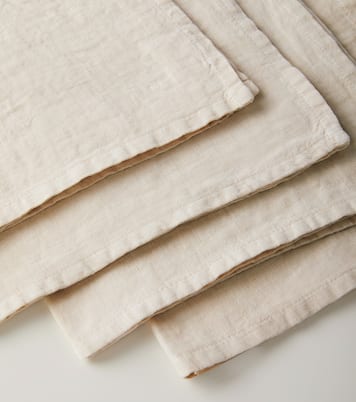 Set of 4 linen napkins | Once Milano