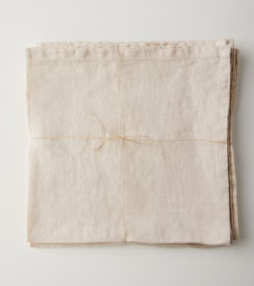Set of 4 linen napkins | Once Milano