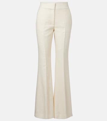 Pantalon évasé Rhein en soie | Gabriela Hearst