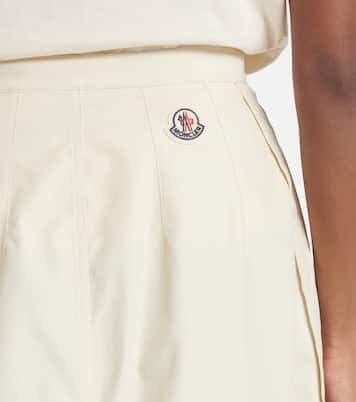 Gonna midi in twill di misto cotone | Moncler