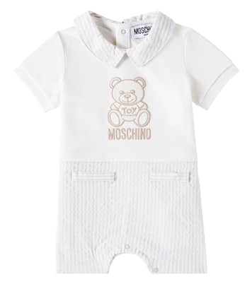 Bebé - mono Teddy Bear en mezcla de algodón | Moschino Kids