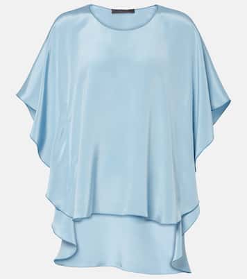 Blusa Oronte in seta crêpe de chine | Max Mara