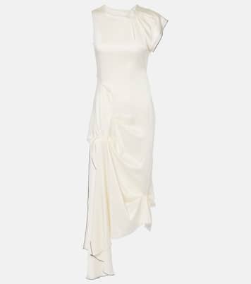 Abito midi in raso  | Victoria Beckham