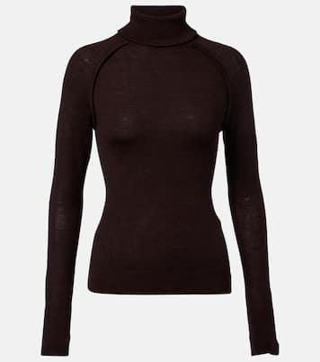 Rollkragenpullover aus Wolle | Victoria Beckham