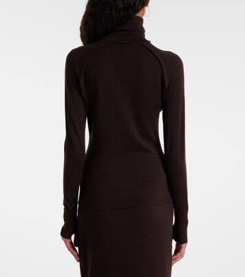 울 터틀넥 스웨터 | Victoria Beckham
