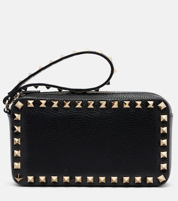 Clutch Rockstud Small in pelle | Valentino Garavani