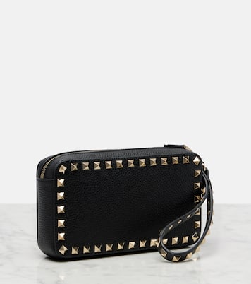 Clutch Rockstud Small in pelle | Valentino Garavani