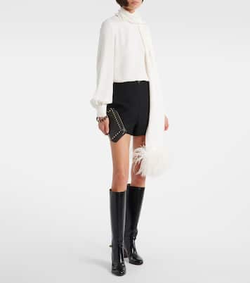 Clutch Rockstud Small in pelle | Valentino Garavani