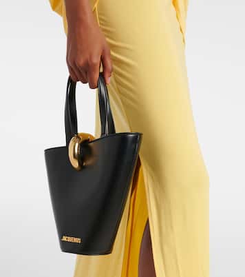 Bambola Small leather bucket bag  | Jacquemus