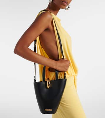 Bambola Small leather bucket bag  | Jacquemus