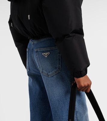 Re-Nylon cropped down jacket | Prada