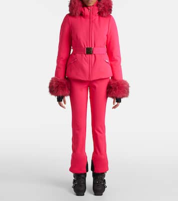 The Giselle faux fur-trimmed ski jacket | Goldbergh