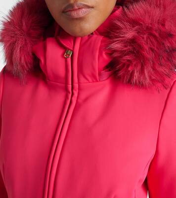 The Giselle faux fur-trimmed ski jacket | Goldbergh
