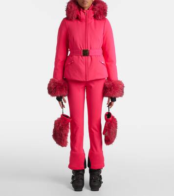 The Giselle faux fur-trimmed ski jacket | Goldbergh