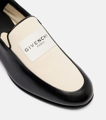Logo帆布与皮革乐福鞋 | Givenchy