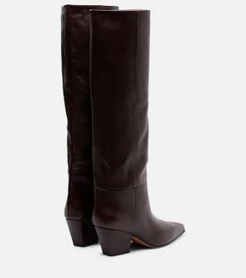 Botas altas Jane 60 de piel | Paris Texas