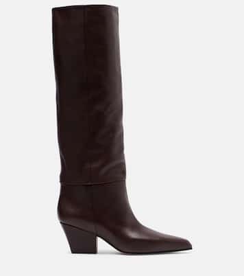 Botas altas Jane 60 de piel | Paris Texas
