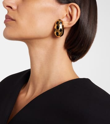 Pendientes Curvo Large estampados | Jacquemus