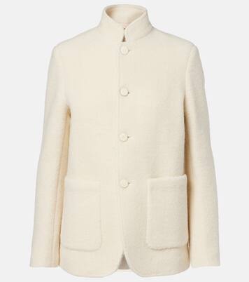 Spagna alpaca, wool, and silk jacket | Loro Piana