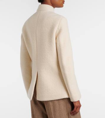 Spagna alpaca, wool, and silk jacket | Loro Piana