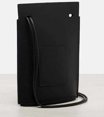 Pochette Pebble Dice en cuir | Loewe