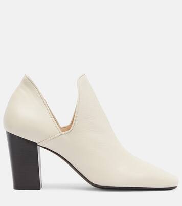 Escarpins D'Orsay 80 en cuir | Lemaire
