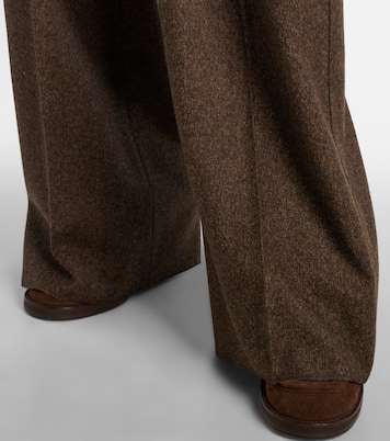 Virgin wool straight pants | Max Mara