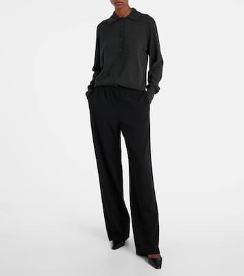 Carla 80 leather mules | The Row