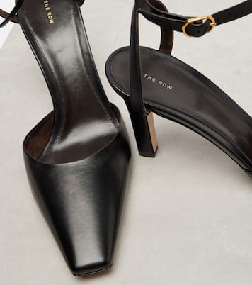 Carla 80 leather mules | The Row