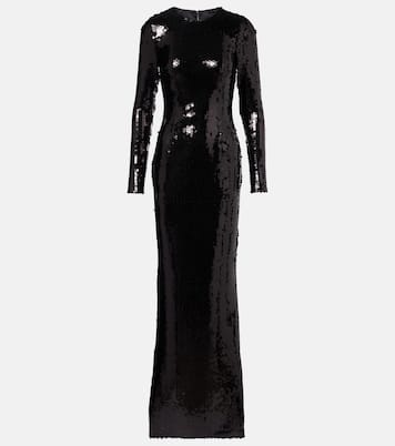 Vestido de fiesta con lentejuelas | Dolce&Gabbana