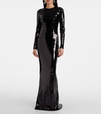 Vestido de fiesta con lentejuelas | Dolce&Gabbana