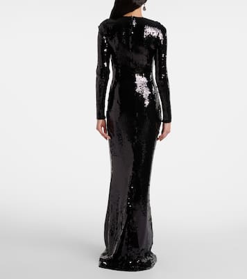Vestido de fiesta con lentejuelas | Dolce&Gabbana