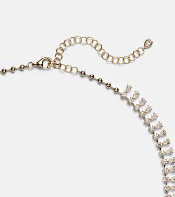 18kt gold necklace with diamonds | Anita Ko