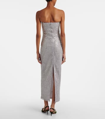 Embellished mesh cocktail dress | Rotate