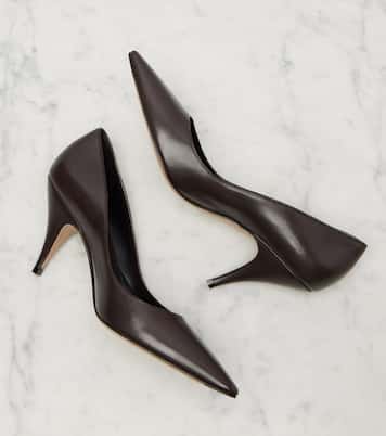 Liisa 80 leather pumps | The Row