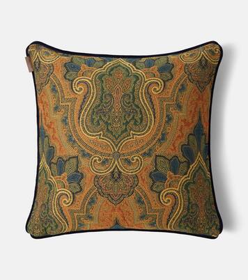 Deosai paisley jacquard cushion | Etro
