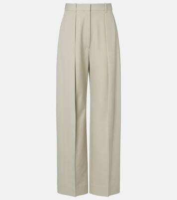 Pantalones anchos de tiro alto | Victoria Beckham
