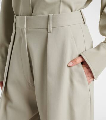 Pantalones anchos de tiro alto | Victoria Beckham