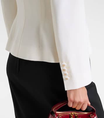 Blazer en laine mélangée | Dolce&Gabbana