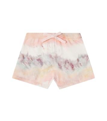 Shorts de algodón tie-dye | Zimmermann Kids