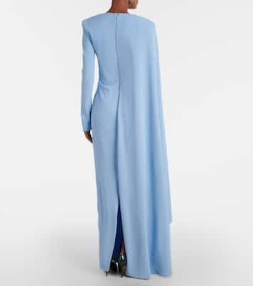 Abito lungo Dion con mantella | Rachel Gilbert