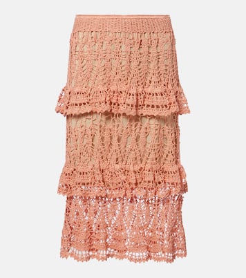 Midirock Elsie aus Häkelstrick | Anna Kosturova