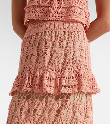 Midirock Elsie aus Häkelstrick | Anna Kosturova