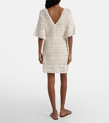 Vestido corto de croché de algodón | Anna Kosturova